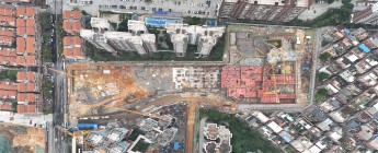 華潤東莞火煉樹項目一期F04地塊樁基及基坑支護工程2024.11.25-12.1施工剪影